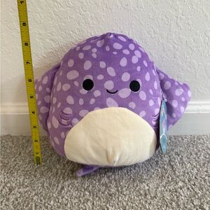 NWT - Aziza the Purple Stingray Squishmallow - 8 inches